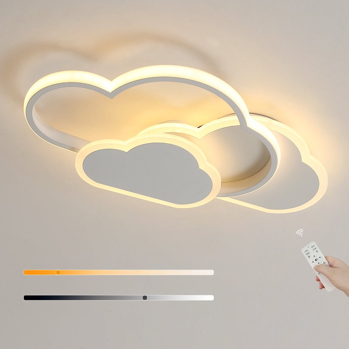 LED Bois Étoile Applique Moderne Créatif Dessin animé Lampe Murale