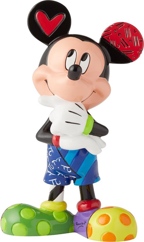 Disney beeldje - Britto collectie - Mickey Mouse Thinking