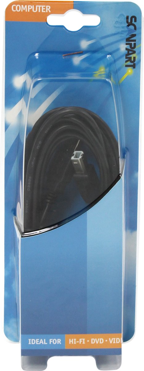Usb Kabel 2.0 A(M)-B(M) 5 0M