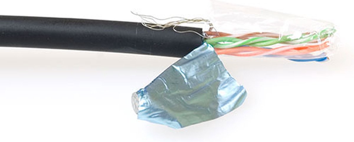 ACT FP7950 CAT5E F/UTP LSZH Patchkabel Soepel Zwart - 500 meter