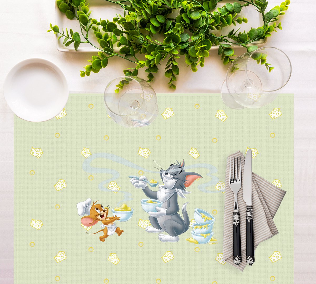 ASK2147, placemats, unisex, linnen