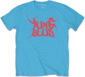 Yungblud - DEADHAPPY Heren T-shirt - L - Blauw