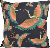 Sierkussen Kraanvogel #3 | 45 x 45 cm | Katoen/Polyester