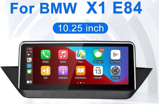 BMW X1 E84 Multimédia Autoradio Android Navigation Bluetooth CarPlay WiFi 8  cœurs | bol.com