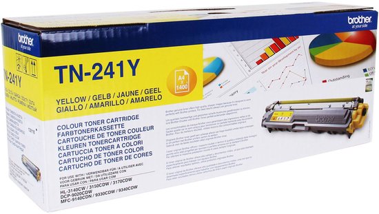 MULTIPACK 4 TONER COMPATIBILI PER BROTHER HL 3140CW 3150CDW 3170cdw Dcp 9020cdw Mfc 9140cdn 9330cdw 9340cdw Cartucce Tn 241 Tn 245 Nero Colo.1.1.1049.gp.30836