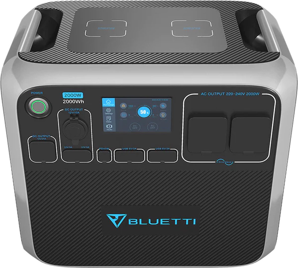 Ctolity AP200L Estación de Energía Portátil - 192Wh (60000mAh) Batería LiFePO4, Carga Rápida 5 Puertos Compatible con Solar Camping Viajes y Emergencias