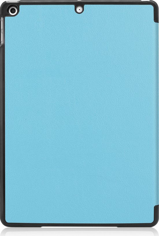 iPad 10.2 2021 Cover Book Case Cover - iPad 10.2 2021 Cover Hard Cover Case Cover - Bleu clair