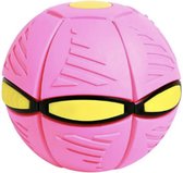 Bal - Frisbee- Roze - UFO bal met lichtjes