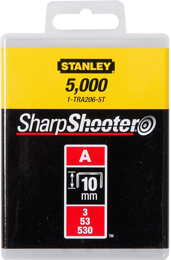 STANLEY Nieten 5000 Stuks - Type A - 10mm - STANLEY