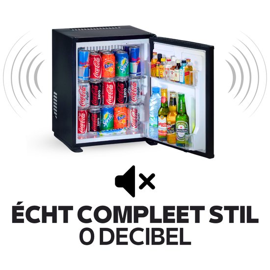 Technomax HP30LN minibar koelkast - 30 liter - compleet geruisloos - omkeerbare deur van Technomax — afbeelding 4