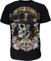 Last Game  Skull 3D Glow in the Dark T-Shirt