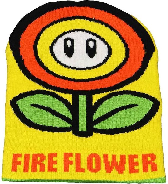 Nintendo Super Mario Sunflower Muts Beannie bol