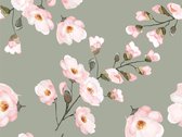 Vloerkleed vinyl | Blossom | 170x170 cm