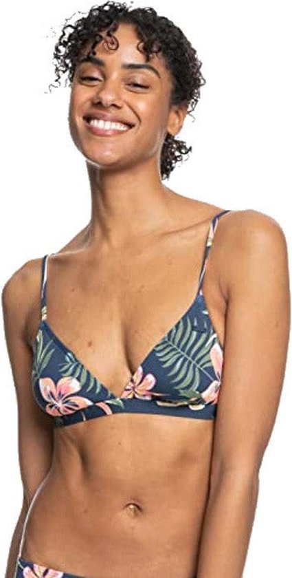 ik wil Referendum Ongeautoriseerd Roxy Into The Sun Triangel Bikini Top - Mood Indigo Tropical Depth | bol.com