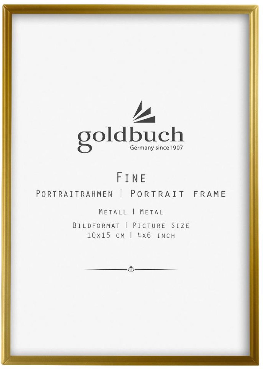 Goldbuch Fotolijst Fine - Goud - 10x15 cm