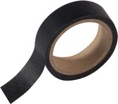 Sigel masking tape - 10mm x 16m - zwart - maskingtape - SI-BA220