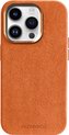 Limited Edition - iPhone Alcantara Case - Orange iPhone 14 Pro Max