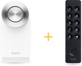 Nuki Smart Lock 3.0 Pro Wit + Nuki keypad 2.0 | toegang met app, vingerafdruk en pincode