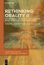 Transcodification: Arts, Languages and Media2- Rethinking Orality II