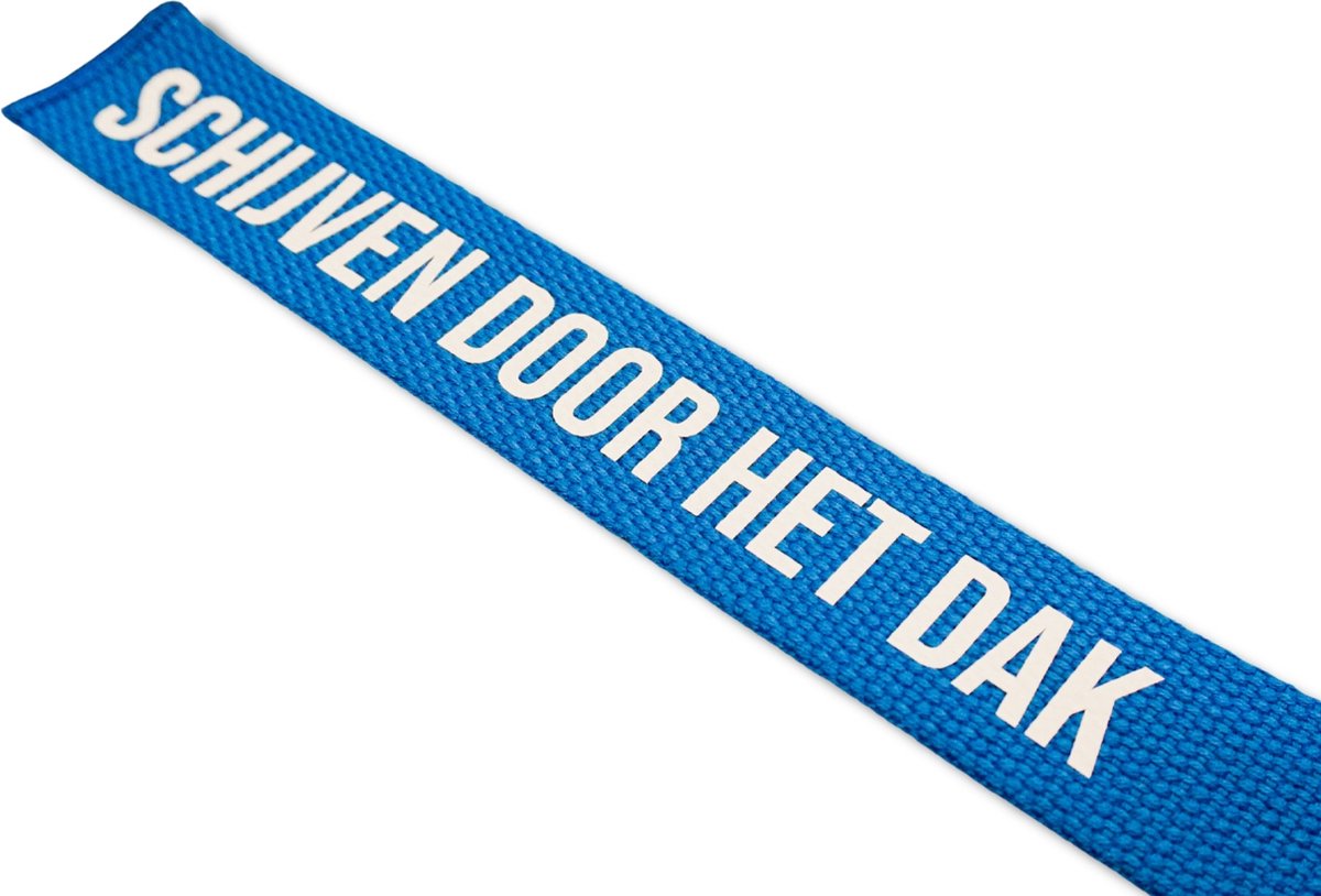 Myfittwear - Lifting straps blauw - Met jouw eigen tekst - Custom - Hoogwaardige kwaliteit