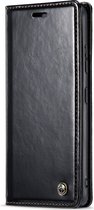 CaseMe - Telefoonhoesje geschikt voor Xiaomi 13 Lite - Flip Wallet Case - Magneetsluiting - Zwart