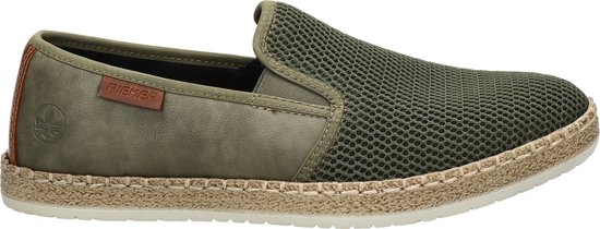 Rieker heren loafer - Groen - Maat 44