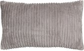 Kussen grof rib zand 57x36cm