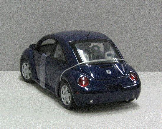 Volkswagen - New Beetle - Modèle Presse - 1/43 - Autos Miniatures