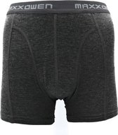 Boru Bamboe Boxershorts Antraciet 3 stuks-XXL