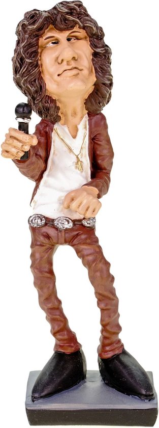 VOGLER Comical Jimi Figur - Handbemalte Kunststein-Figur Von Warren Stratford