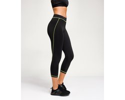Capri sportlegging - sportlegging dames - hardlooplegging dames - hardloopkleding dames - korte legging dames - driekwart legging dames -
