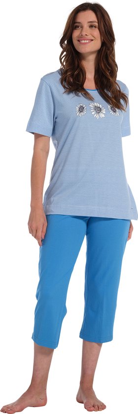 Pastunette pyjama femme capri 20231-130-2 - Blauw - 46