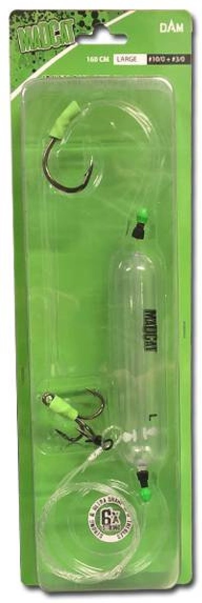 Madcat Adjusta Basic River Rig - Onderlijn - Livebait - Maat M van Madcat — afbeelding 2