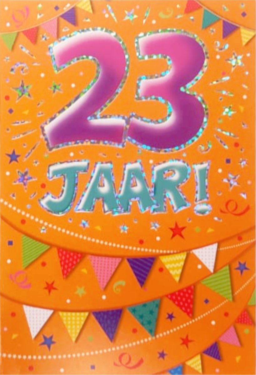 Verjaardagskaart - That Funny Age - 23 jaar - Met Envelop - Per stuk
