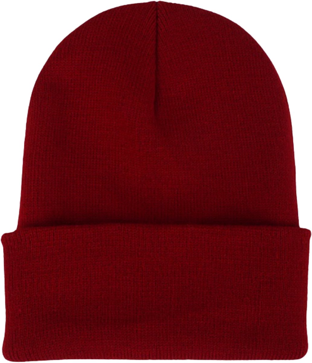 ASTRADAVI Beanie Hats - Muts - Warme Unisex Skimutsen - Winter Hoofddeksels - Bordeaux