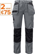 ProJob 5531 BROEK MET KNIEZAKKEN EN SPIJKERZAKKEN 645531 - Grijs - C54