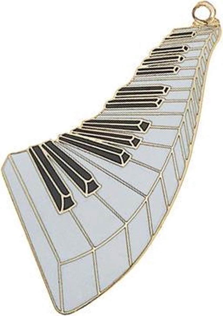 Sleutelhanger golvende Pianotoetsen