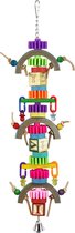 Keddoc vogelspeelgoed twiggy temple 51x10,5x5 cm Multi-color