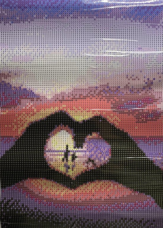 Diamond-Painting-Bild, Schwanküken, 35cm x 25cm, inkl