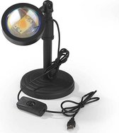 MAXXMEE LED zonsondergangslamp - Projectorlamp - Zwart