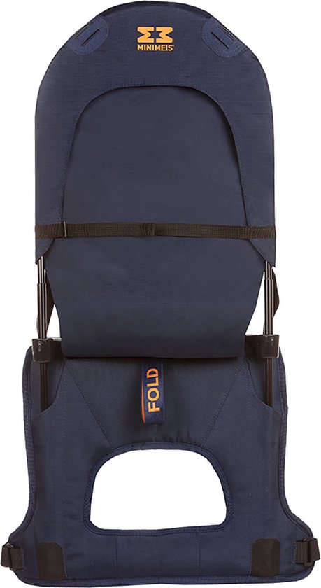 MiniMeis Schouderdrager Blauw / Zwart