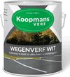 Koopmans Wegenverf | 750 ML | Wit | Sneldrogend | Acrylaat | Klusverf