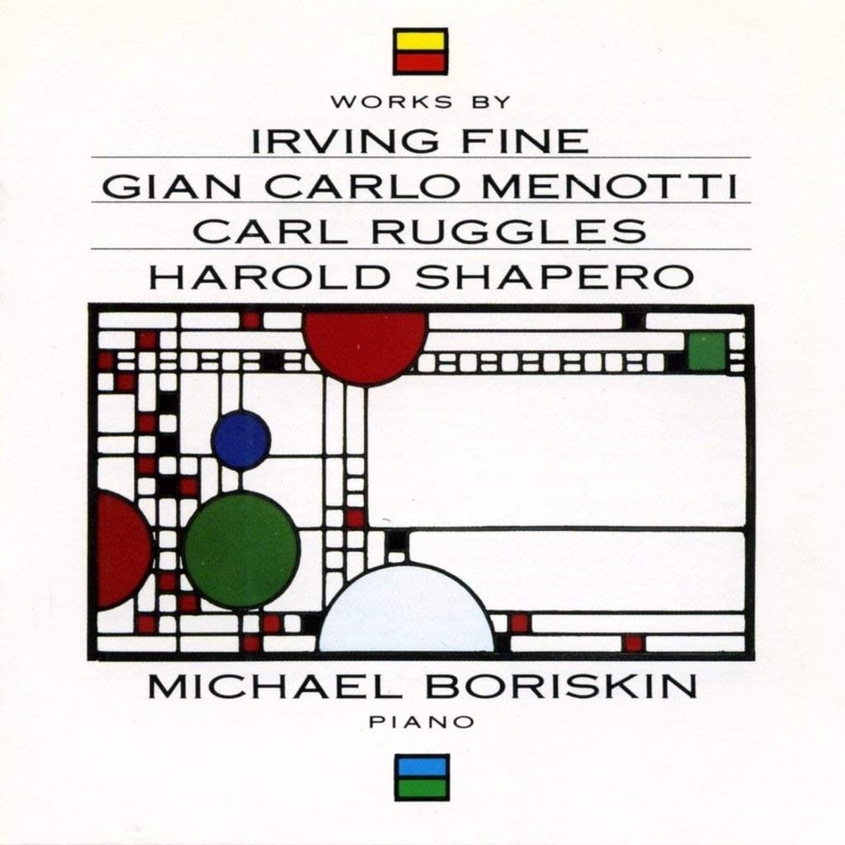 Michael Boriskin - Fine, Menotti, Ruggles, Shapero: Piano Works (CD)
