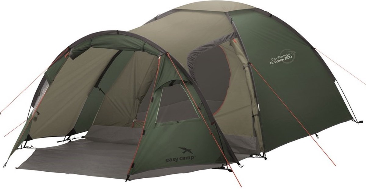 Easy Camp Eclipse 300 tunneltent - 3 persoons - Groen