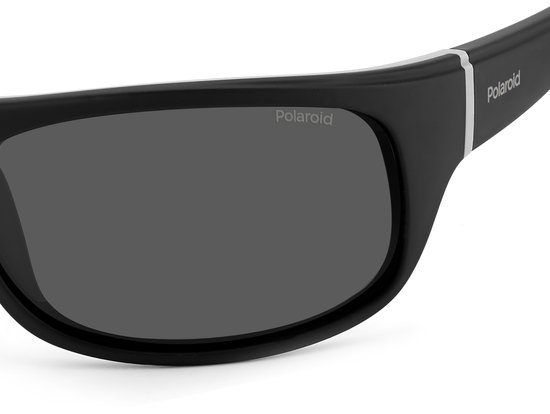 Polaroid Onbreekbare Extra Strong Polariserende Zonnebril Black & Grey Goed Omsluitende Bril Zwart van Polaroid — afbeelding 5
