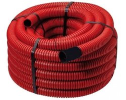 Besli Mantelbuis PE 40mm prijs per rol - Rood - 50 meter