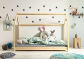 Kocot Kids - Bed bella naturel zonder lade zonder matras 160/80 - Kinderbed - Hout