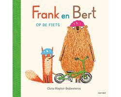 Omslag van Frank en Bert - Frank en Bert op de fiets