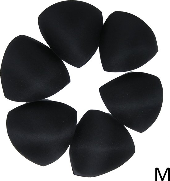 . Lucht Alternatief Bh vulling - 3 paar - bikini en badpak pads - zwart - vulling voor comfort  magic bra -... | bol.com