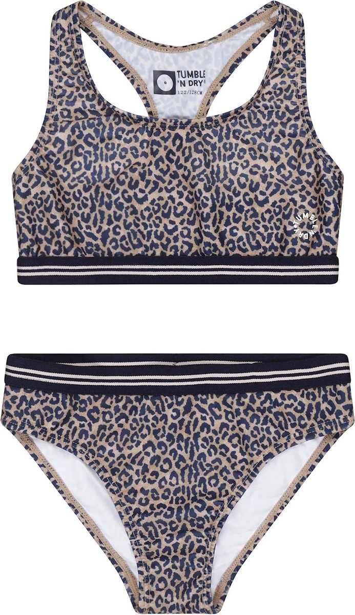 Tumble 'N Dry Cinque Terre Meisjes Bikini - tobacco brown - Maat 110/116
